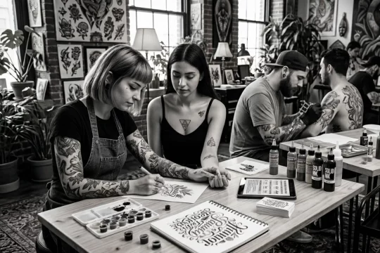 Tatuajes de letras: tipografías que envejecen mejor