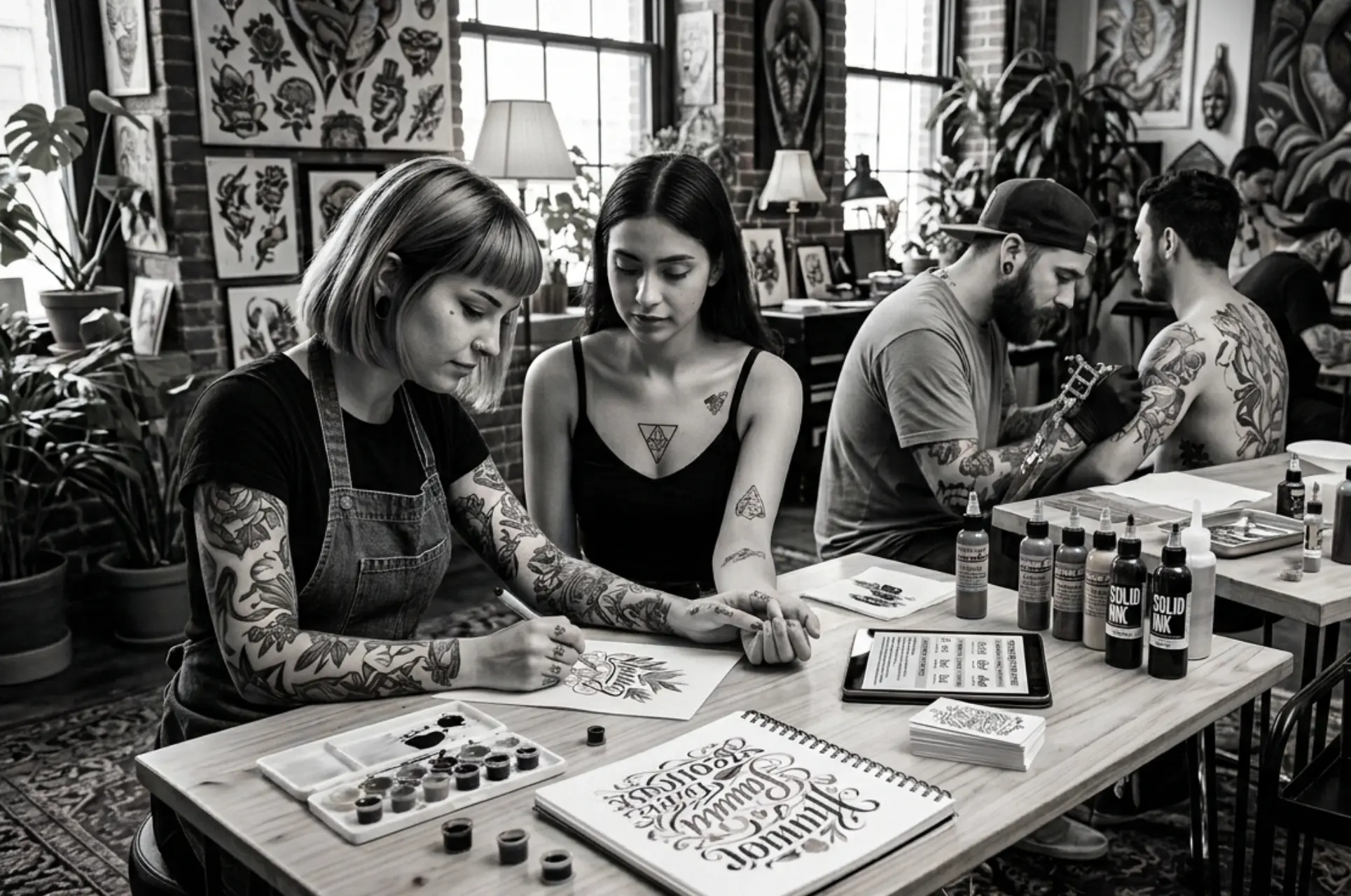 Tatuajes de letras: tipografías que envejecen mejor